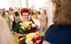 Na zdjęciu pracownicy Miejskiego Ośrodka Pomocy Społecznej w Rzeszowie