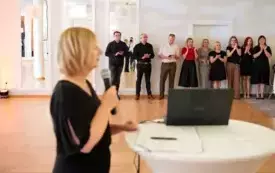 Na zdjęciu pracownicy Miejskiego Ośrodka Pomocy Społecznej w Rzeszowie