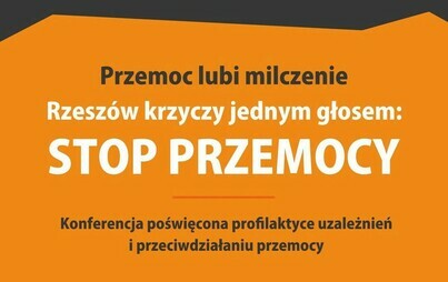 Plakat akcji Stop Przemocy